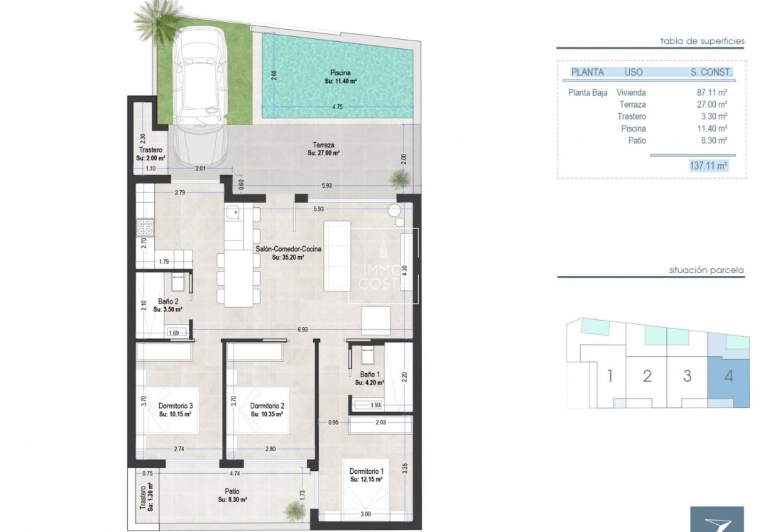 New Build - Ground Floor Bungalow - San Pedro del Pinatar - San Pedro Del Pinatar