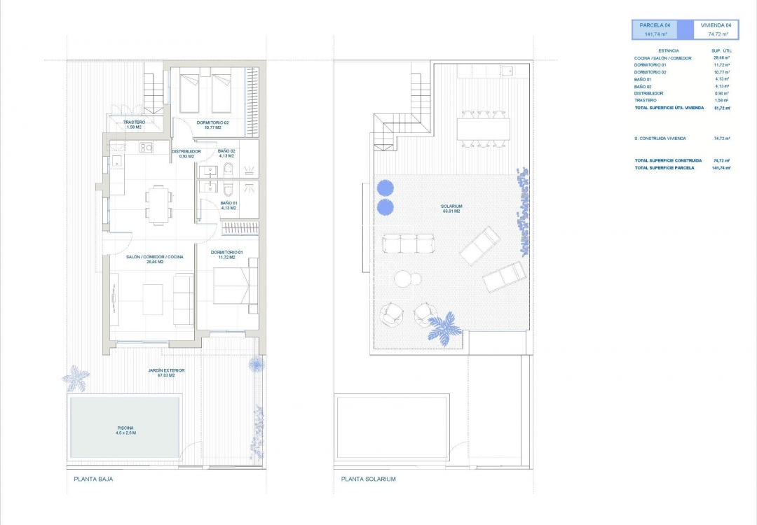 New Build - Semidetached - Torre Pacheco