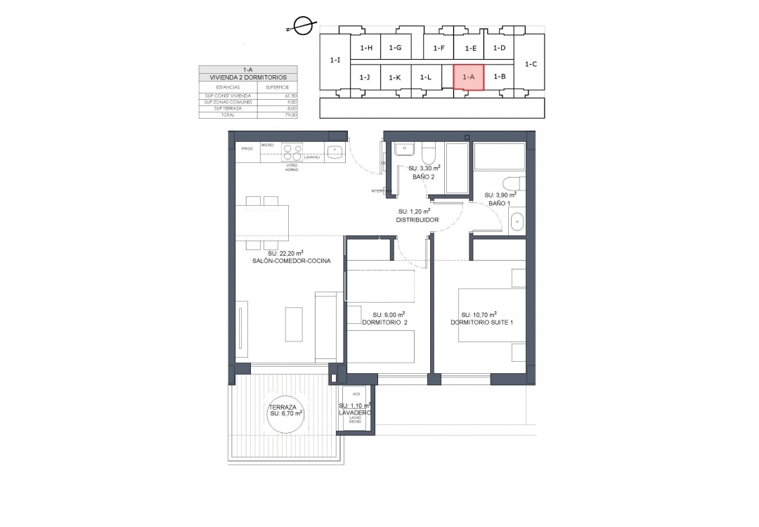 Neubau - Wohnung - Benijofar - Benijófar