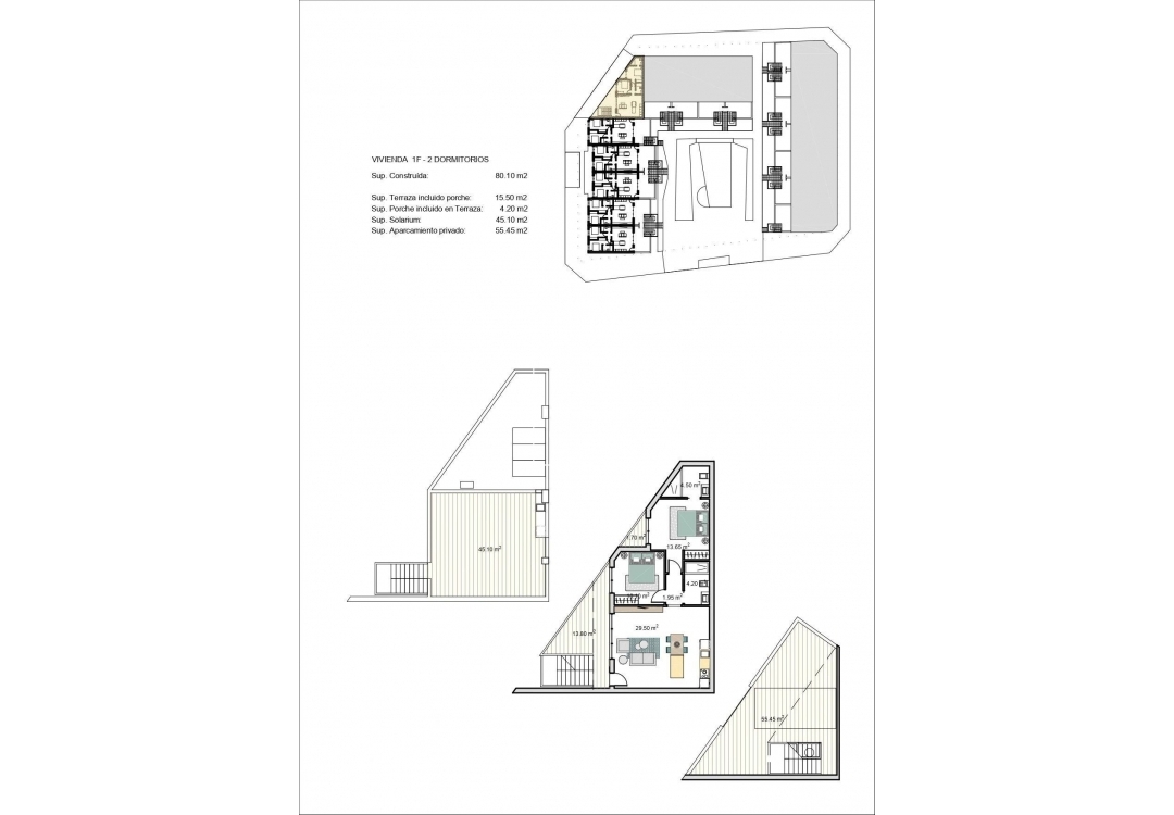 Obra nueva - Top Floor Bungalow - Torre Pacheco