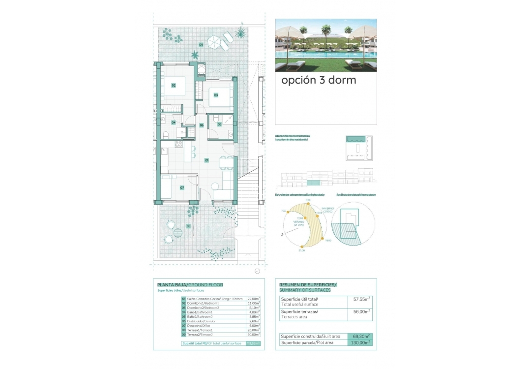 Nowy budynek - Ground Floor Bungalow - Torrevieja