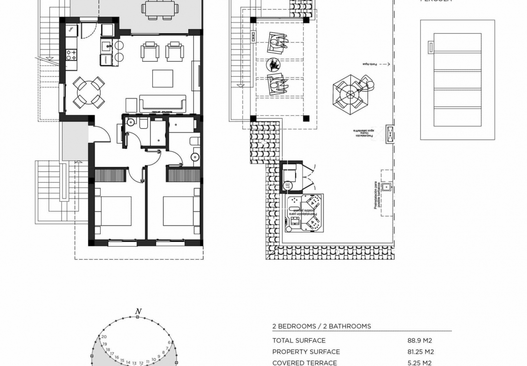 Obra nueva - Top Floor Bungalow - Rojales