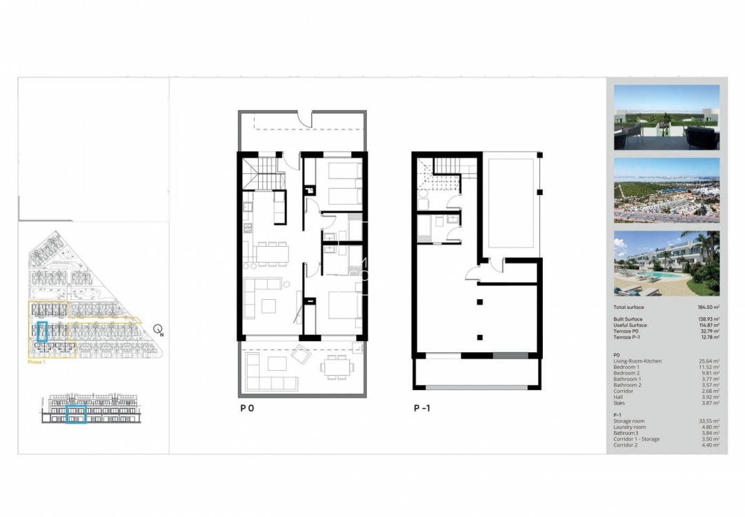 Nowy budynek - Top Floor Bungalow - Torrevieja