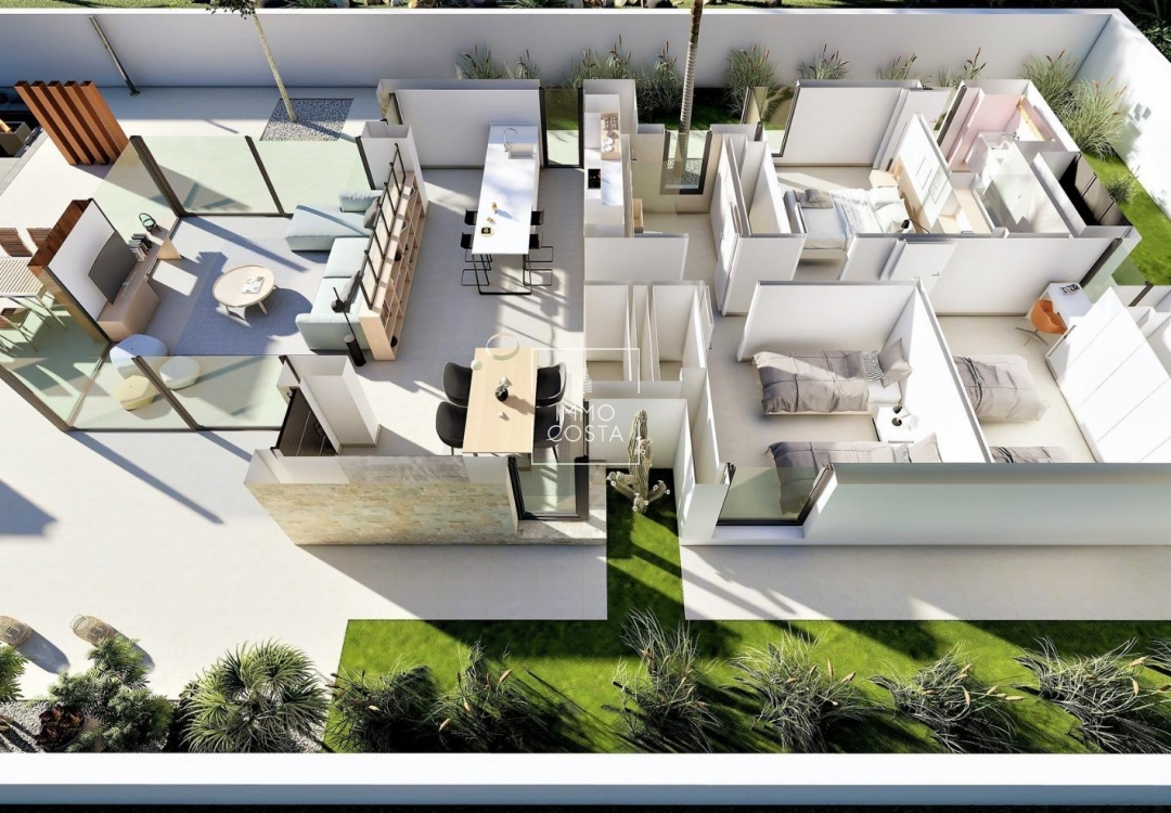 Nowy budynek - Villa - San Fulgencio