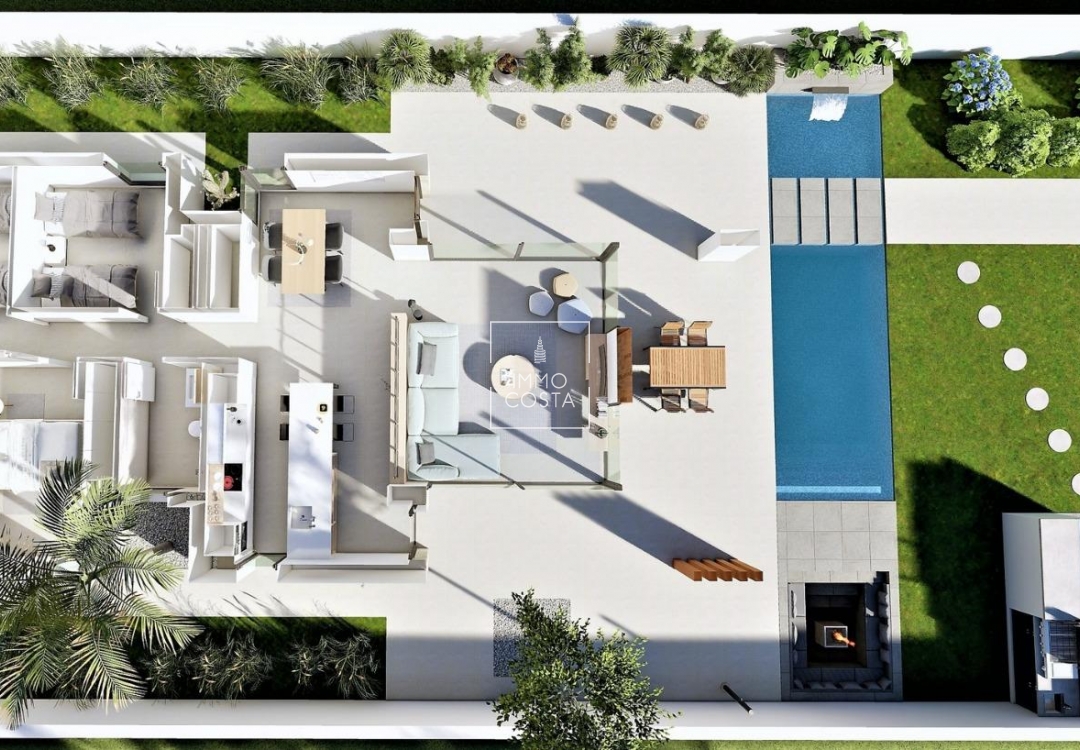 Nowy budynek - Villa - San Fulgencio