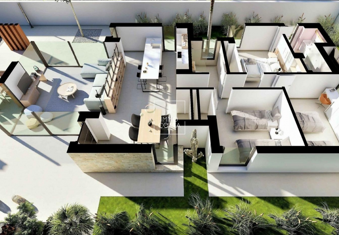 Nowy budynek - Villa - San Fulgencio