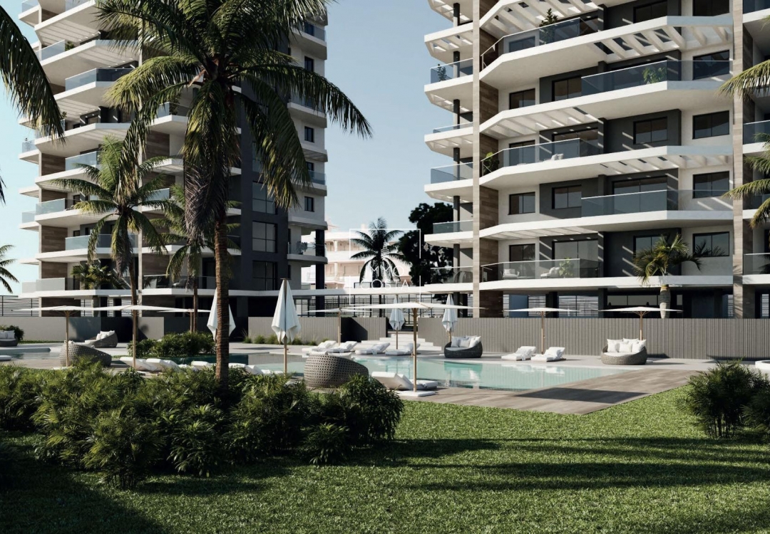 Nowy budynek - Mieszkanie w bloku - Calpe