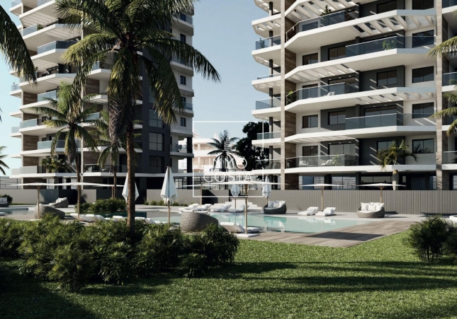 Nowy budynek - Mieszkanie w bloku - Calpe