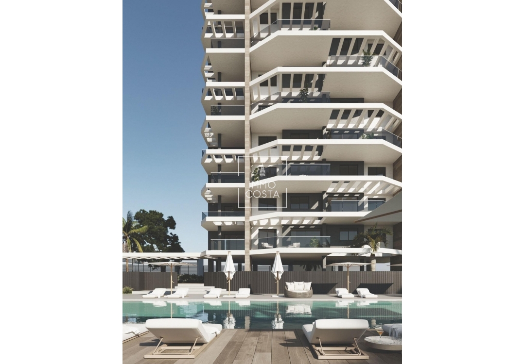 Nowy budynek - Mieszkanie w bloku - Calpe