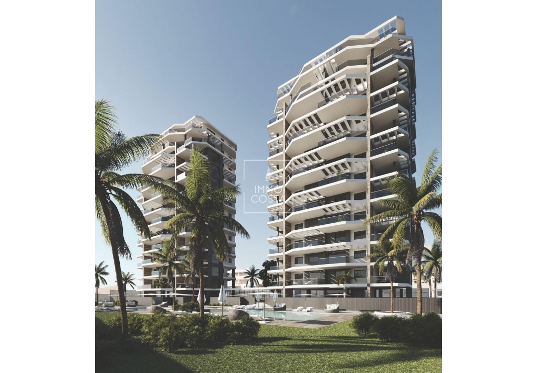Nowy budynek - Mieszkanie w bloku - Calpe