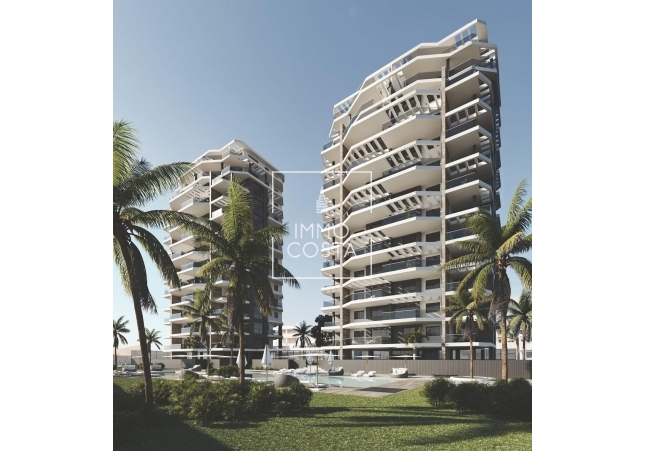 Nowy budynek - Mieszkanie w bloku - Calpe