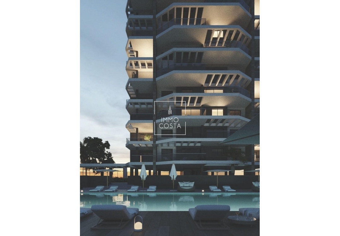 Nowy budynek - Mieszkanie w bloku - Calpe
