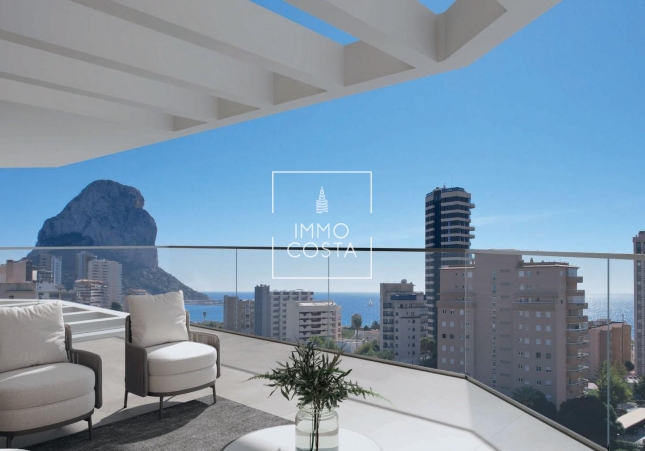 Nowy budynek - Mieszkanie w bloku - Calpe