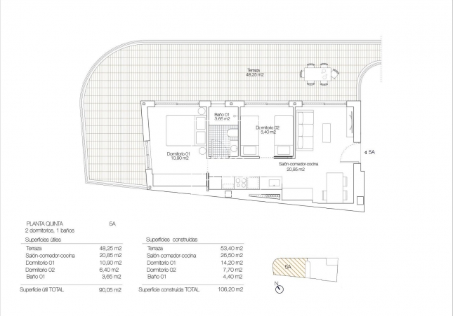 Nouvelle construction - Attique - Torrevieja