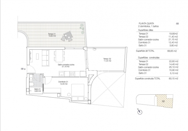 Nouvelle construction - Attique - Torrevieja