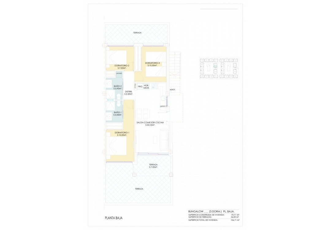 New Build - Ground Floor Bungalow - Torrevieja