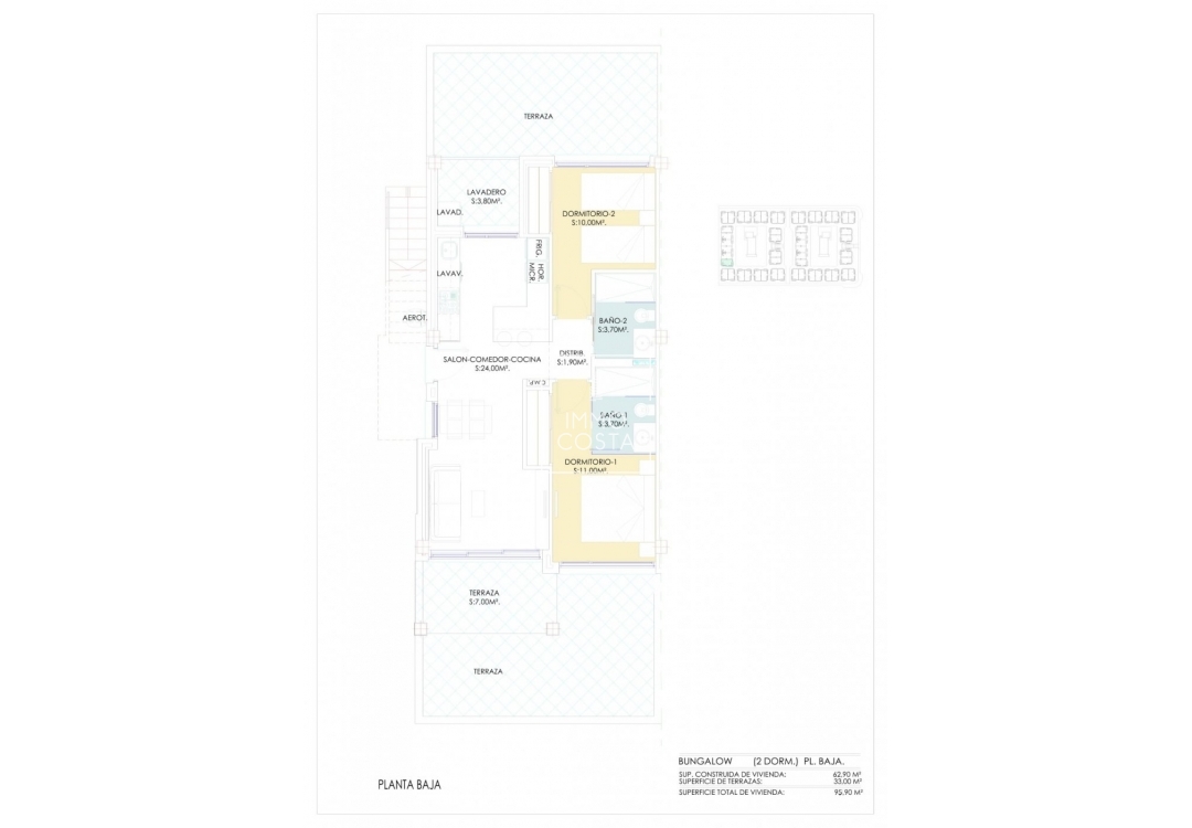 Nowy budynek - Ground Floor Bungalow - Torrevieja