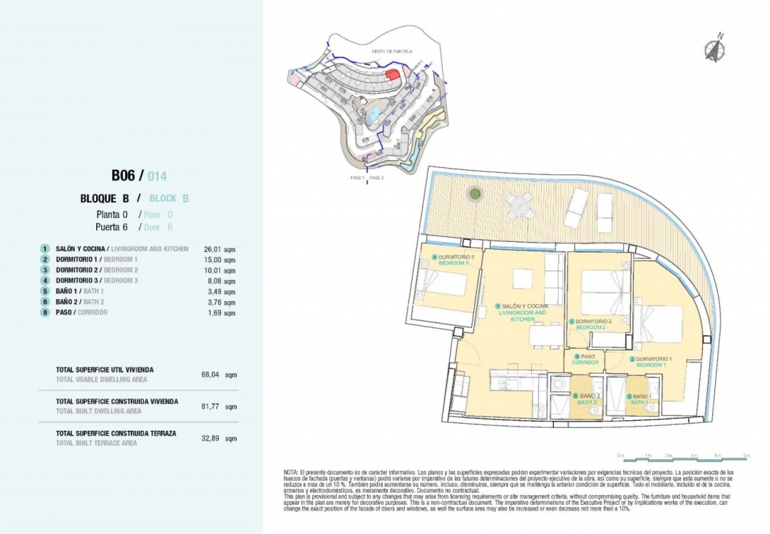 New Build - Ground floor apartment - Aguilas