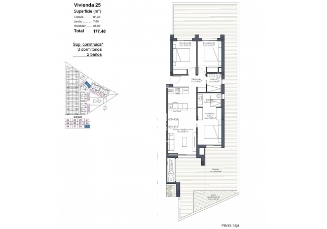 Neubau - Ground floor apartment - Los Alcazares