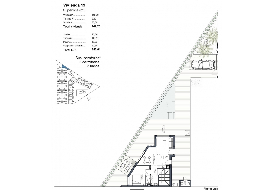 Nowy budynek - Semidetached - Los Alcazares