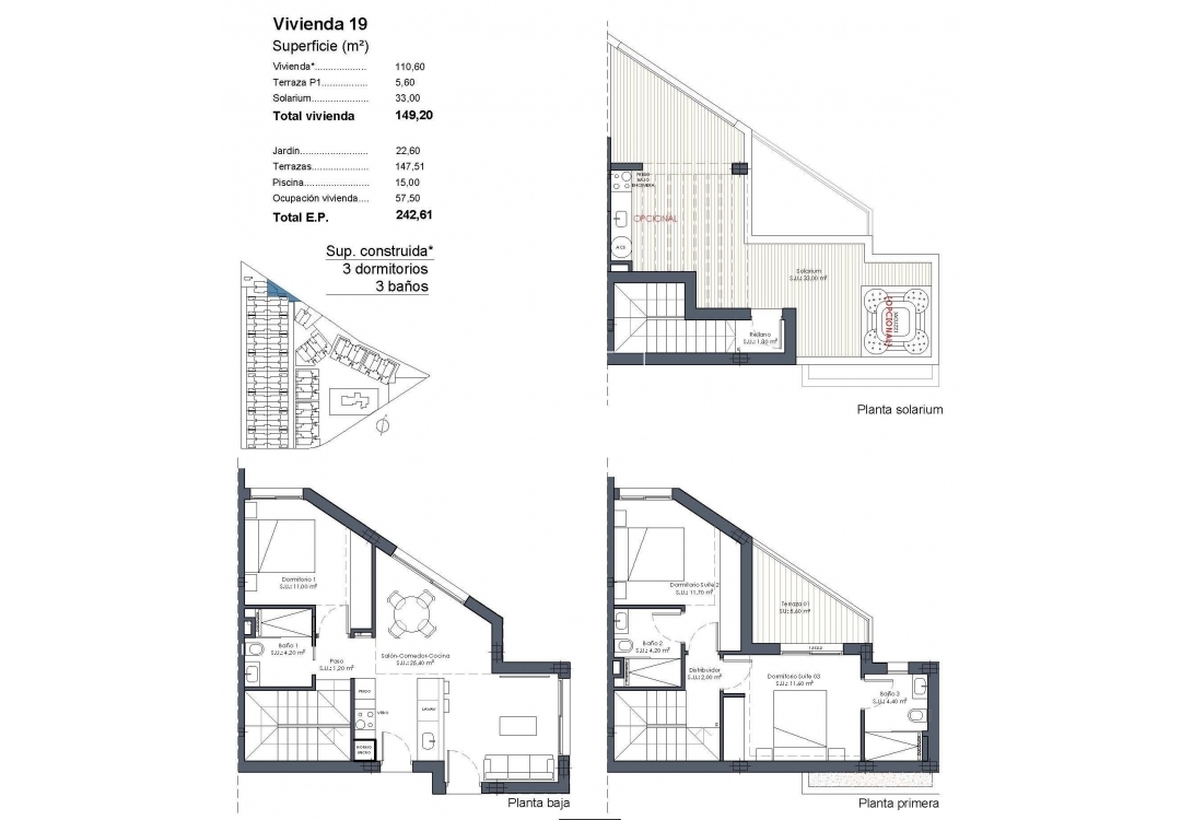 Nowy budynek - Semidetached - Los Alcazares