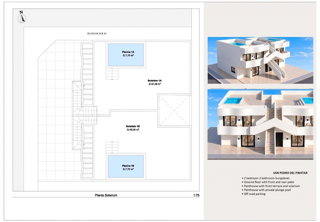 Obra nueva - Top Floor Bungalow - San Pedro del Pinatar - San Pedro Del Pinatar