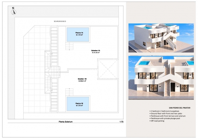 Obra nueva - Top Floor Bungalow - San Pedro del Pinatar - San Pedro Del Pinatar