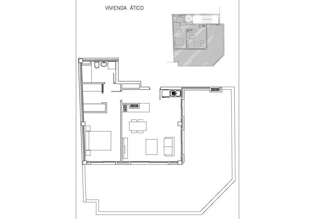 Nouvelle construction - Attique - Guardamar del Segura - Guardamar Del Segura