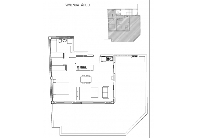 Nouvelle construction - Attique - Guardamar del Segura - Guardamar Del Segura