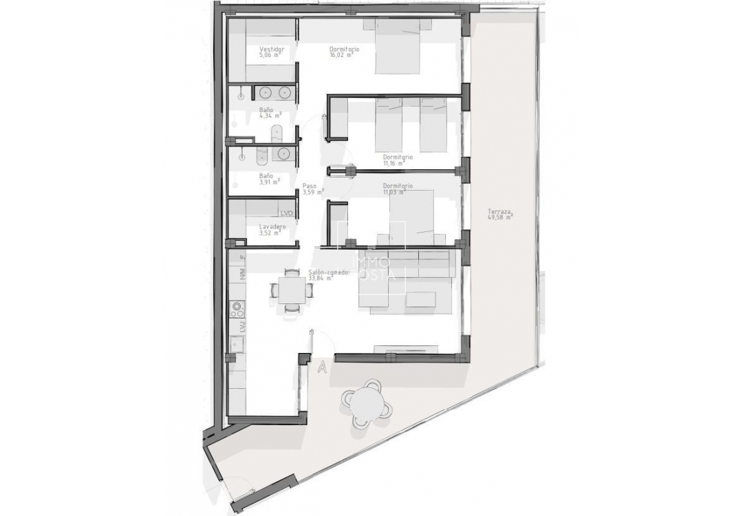 New Build - Apartment / flat - Aguilas