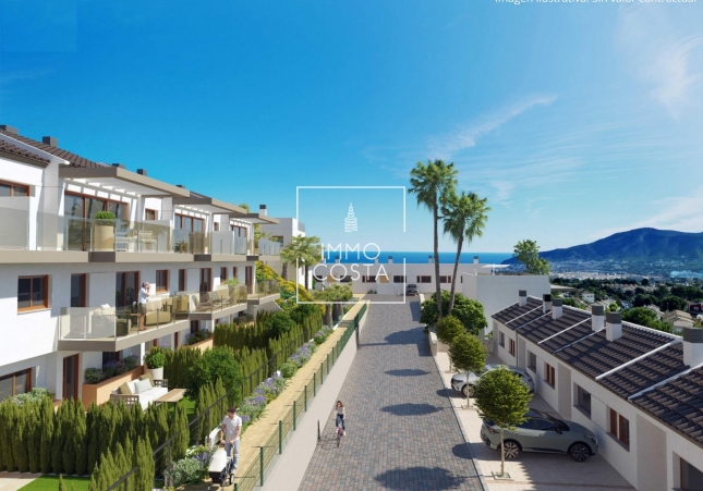 Nieuwbouw Woningen - Herenhuis - la Nucia - La Nucia