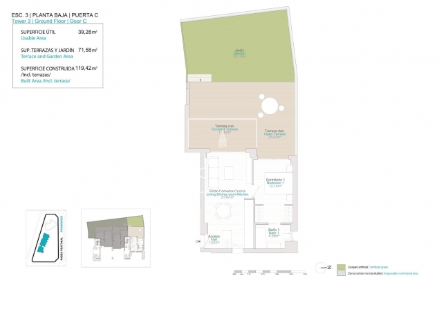 Новое здание - Ground floor apartment - Villajoyosa