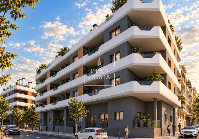 Nowy budynek - Ground floor apartment - Santa Pola