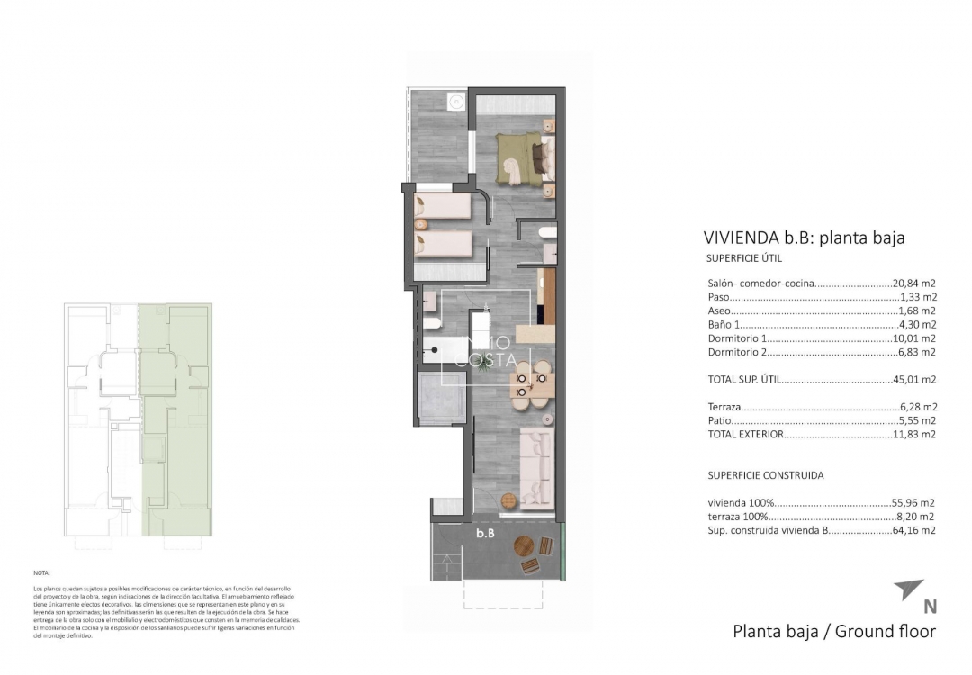 Nouvelle construction - Ground floor apartment - Pilar de La Horadada - Pilar De La Horadada