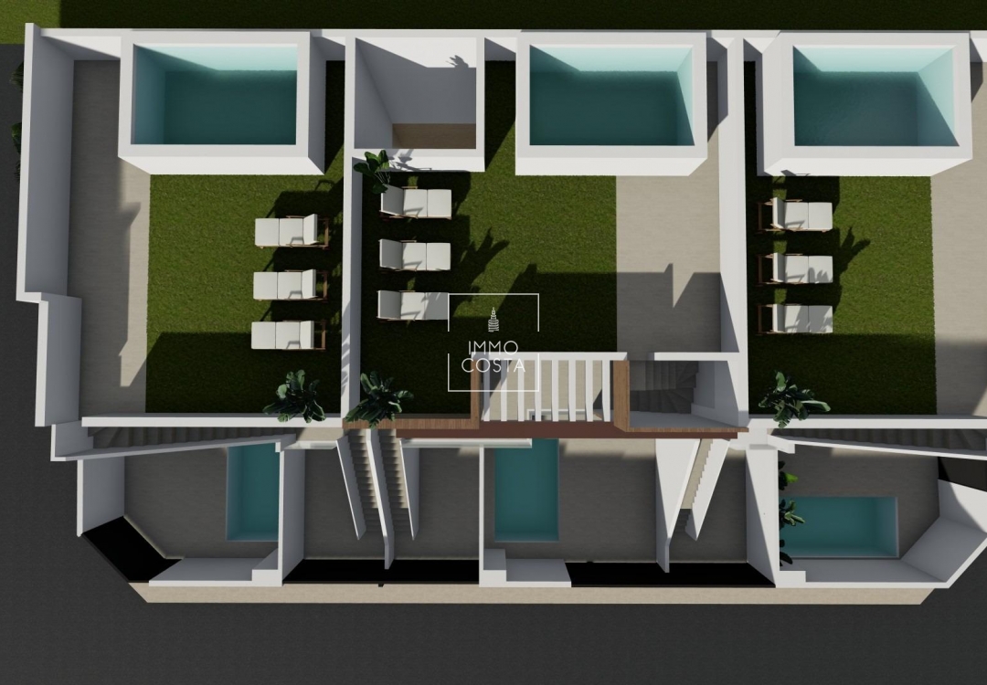 Nieuwbouw Woningen - Top Floor Bungalow - San Pedro del Pinatar - San Pedro Del Pinatar
