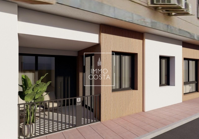 Nieuwbouw Woningen - Ground floor apartment - San Javier