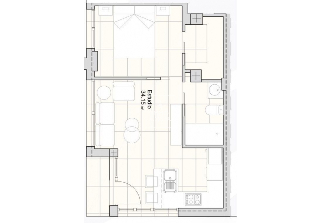Новое здание - Ground floor apartment - San Javier