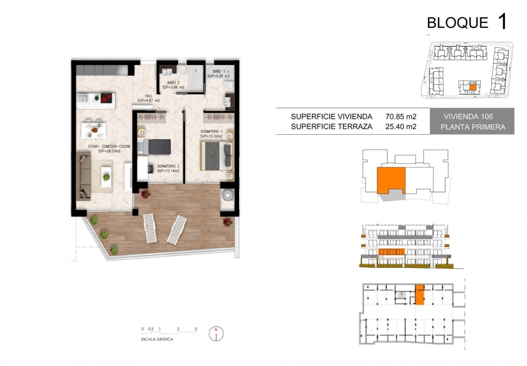 Neubau - Wohnung - Orihuela Costa - Los Altos