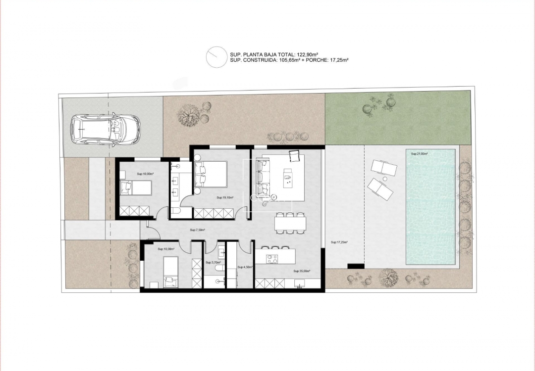 New Build - Villa - Molina De Segura - Urb. La Quinta