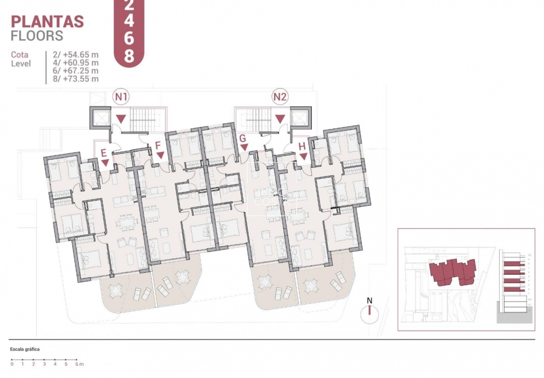 Obra nueva - Apartamento / piso - Calpe - Manzanera