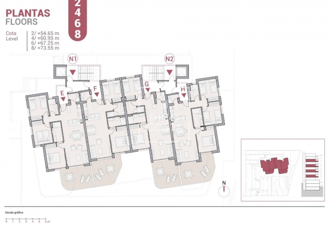 Obra nueva - Apartamento / piso - Calpe - Manzanera