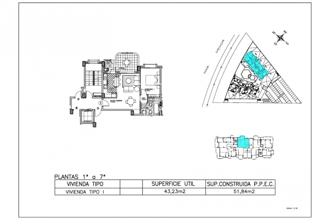 Obra nueva - Apartamento / piso - La Manga del Mar Menor - La Manga