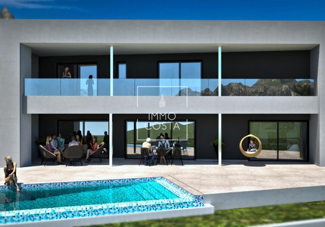 Obra nueva - Villa - la Nucia - Panorama