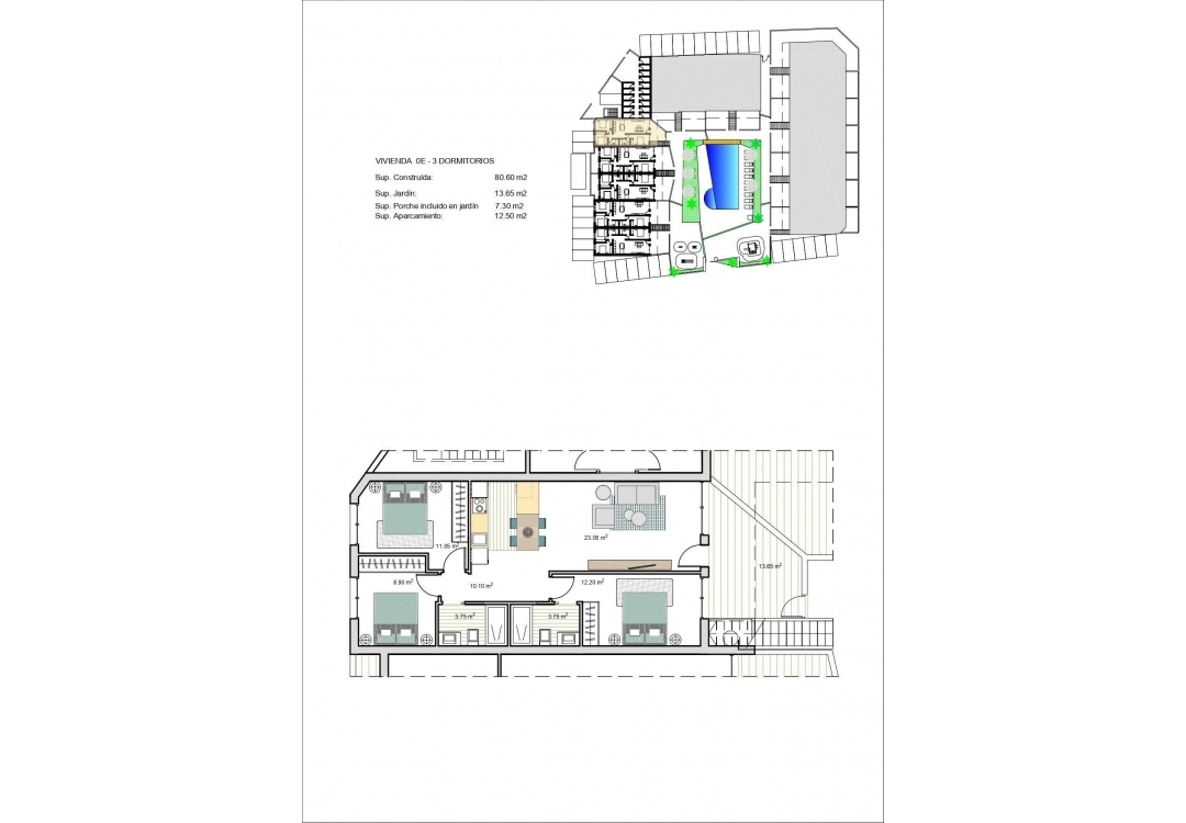 Neubau - Bungalow - Torre Pacheco - Roldán