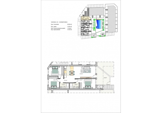 Obra nueva - Bungalow - Torre Pacheco - Roldán