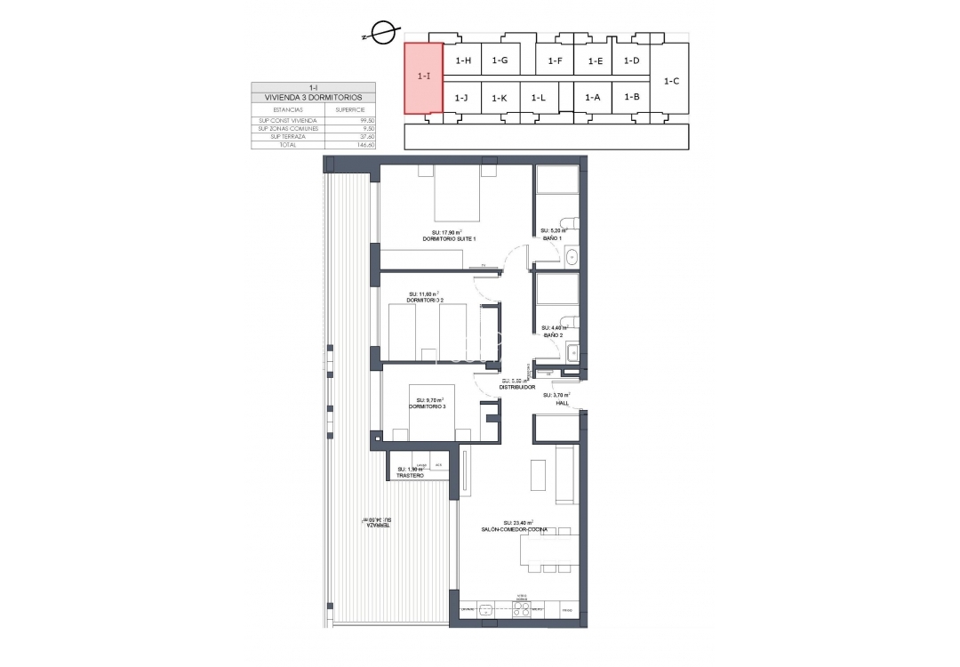 Neubau - Wohnung - Benijofar - Benijófar